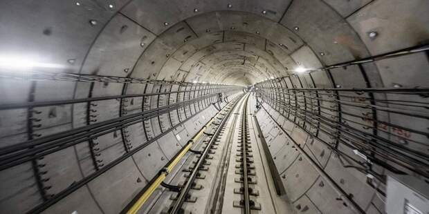 Перегонные тоннели станции метро «Лианозово» готовы на 80%