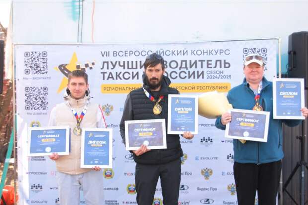 В Удмуртии в седьмой раз выбрали лучшего водителя такси