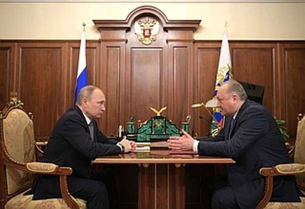 Рабочая встреча с губернатором Камчатского края Владимиром Илюхиным