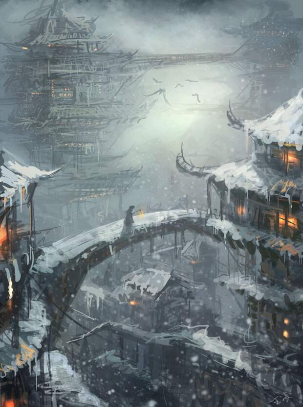 Фэнтези от Wang Ling