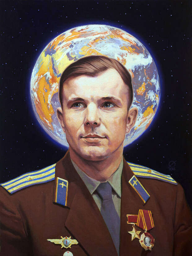Космос в советском и русском искусстве (КАРТИНЫ)