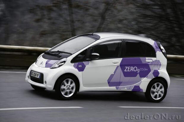 Электрический Citroen C-Zero (Ситроен С-Зеро)