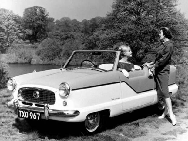 Nash Metropolitan - необычная машина, созданная специально для девушек