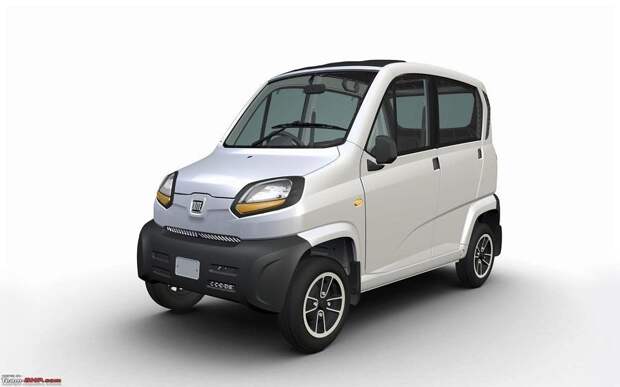 Еще один индийский автомобиль Bajaj Qute (мотоколяска) - 337.000 рублей