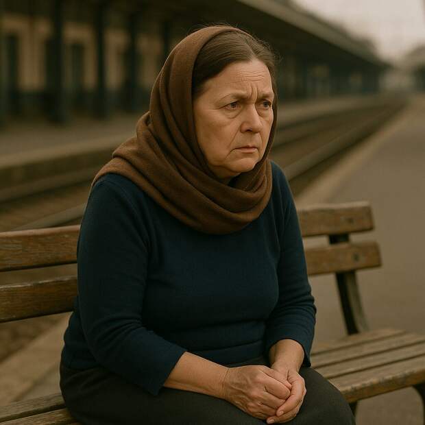 — Оставила меня беспомощную на вокзале и сбежала?