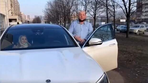 Mercedes «хозяина жизни» с Вербной оказался не совсем его