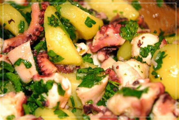 Кальмары с картошкой: варианты блюд, рецепты и советы по приготовлению