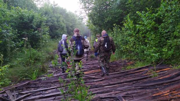 Спасатели помогли выйти из тверских лесов и болот "золотой теще"
