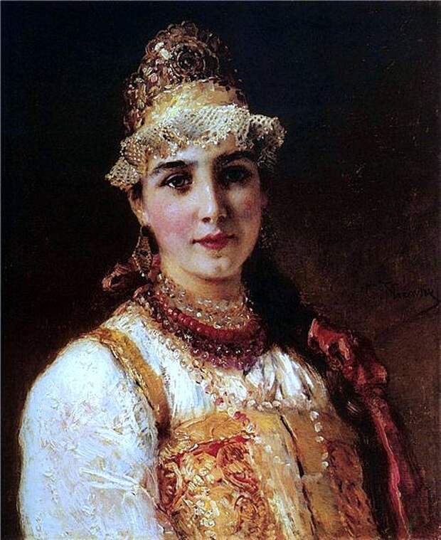 Русские красавицы глазами художников
