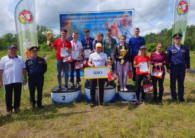 Военнослужащие ЦВО победили на чемпионате ВС РФ  по спортивному ориентированию бегом в Воронеже