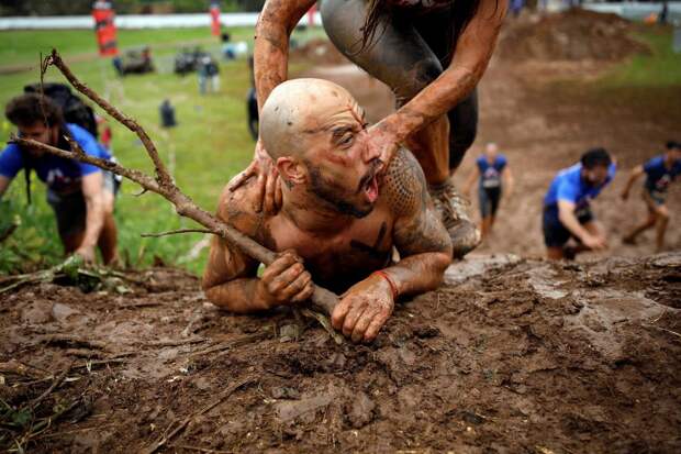 Ежегодная гонка по грязи Run Mud в Тель-Авиве