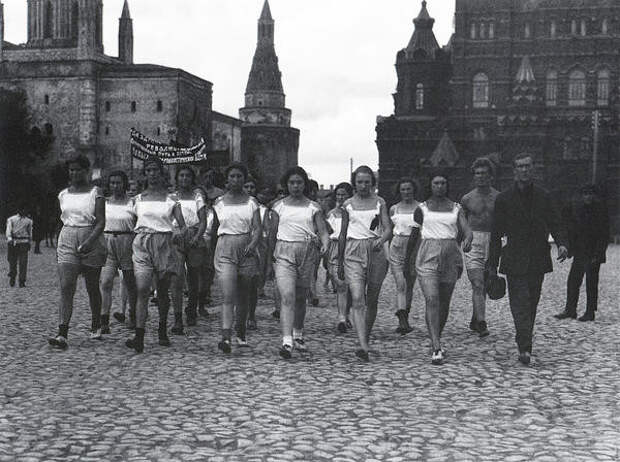 Девушки физкультурницы 1924 г. СССР, история, фото