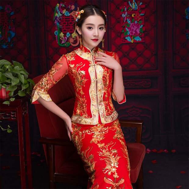 Китайская этническая одежда 