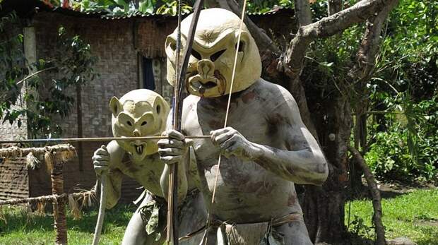 Грязевые люди Асаро мудмен (Папуа-Новая Гвинея) обычаи и традиции, папуа-новая гвинея, этнография