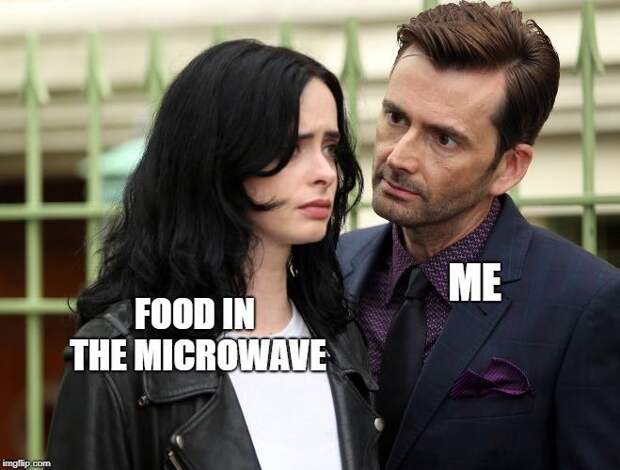 Kilgrave and Jessica Jones 