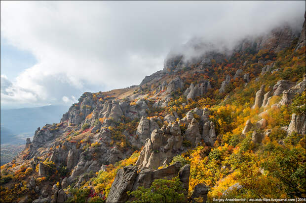 Осень в Крымских горах