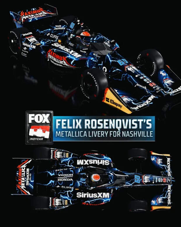 Metallica в гонках? Легко – вот стильный рок-болид из США