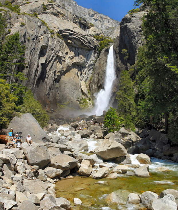 Водопад Йосемити. США