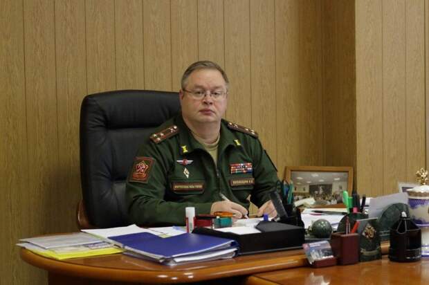 Военный комиссар Сергей Кузнецов. Фото: https://телеграм.net