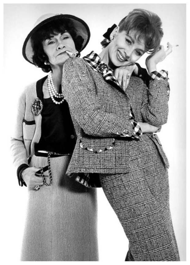 Коко Шанель и Сьюзи Паркер, 1959 год. история, люди, события