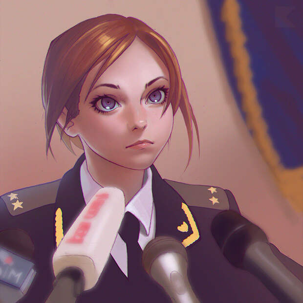 grey Наталья Поклонская в иллюстрациях
