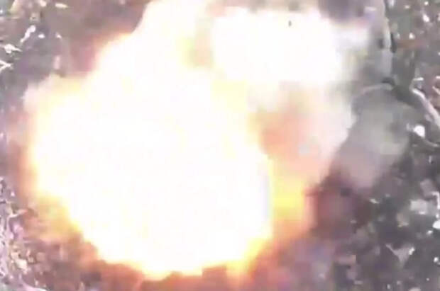 Дроны разнесли позиции украинских боевиков на линии обороны ВСУ у Орехова