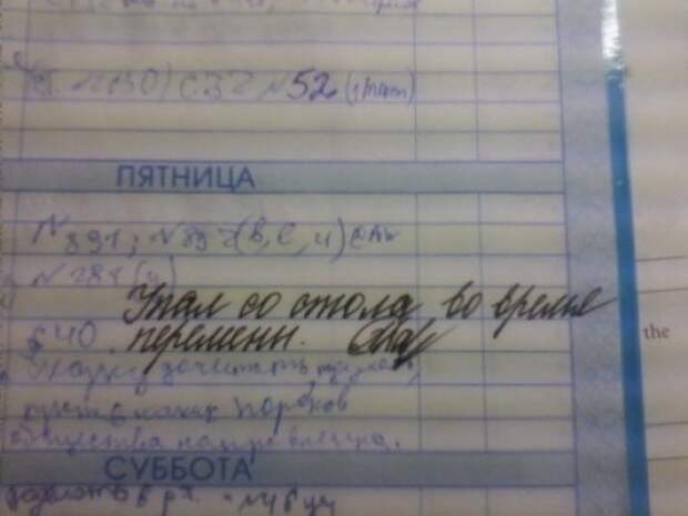 Безумно смешные записи учителей в школьных дневниках! Безумно смешные записи учителей в школьных дневниках!