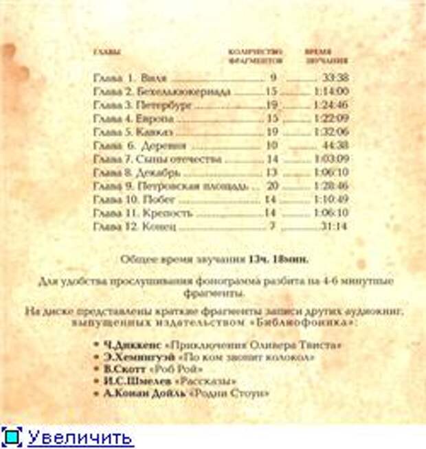 Ю. Н. Тынянов. Кюхля (Аудиокнига)