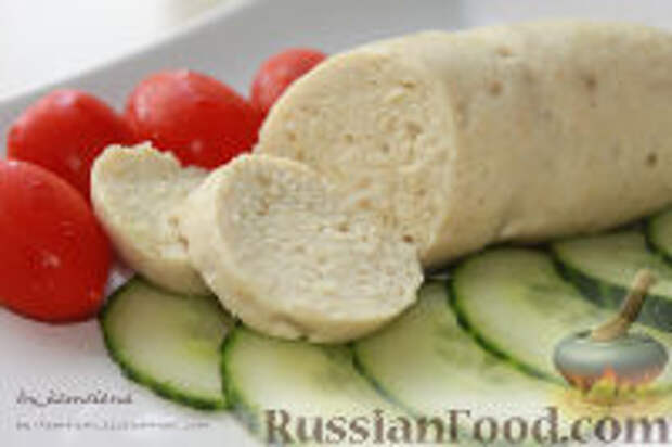 Фото к рецепту: Рыбные сардельки (колбаски)