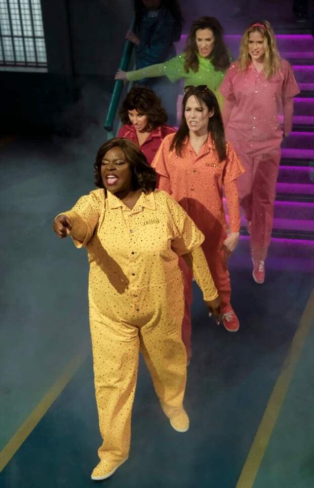 The inmates are quite accusatory as they sing on Elsbeth Season 2 Episode 20