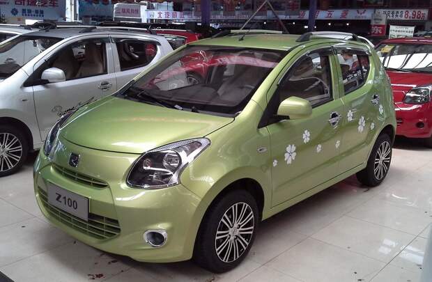 Zotye Z100, производитель: Китай; цена около 280.000 рублей