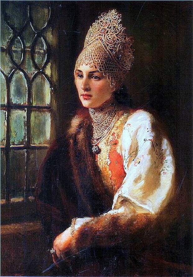 Русские красавицы глазами художников