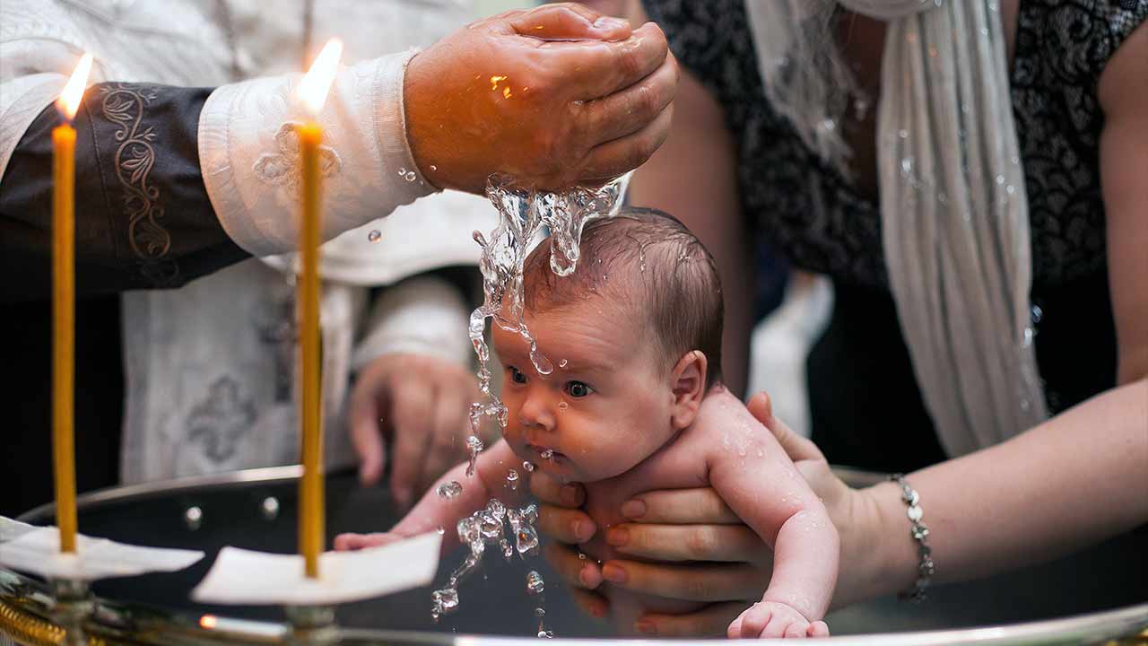 Крещение ребенка