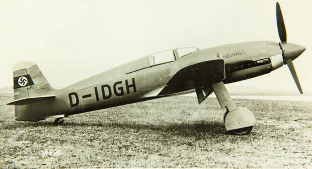 Оружие пропаганды. Истребитель Heinkel He 100 война, история, история авиации, факты