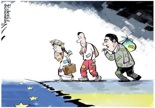 Исчезающая Украина