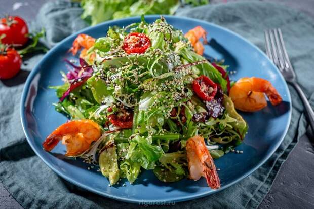 Уместными в салате должны быть даже зерна. / Фото: pulsarvideo.ru