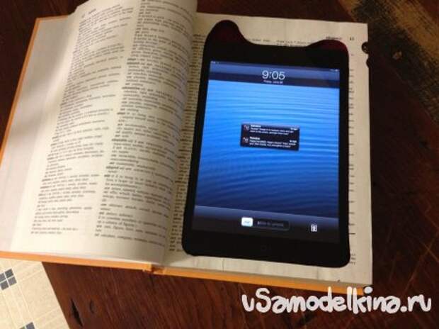 Обложка для iPad Mini с отделениями для принадлежностей