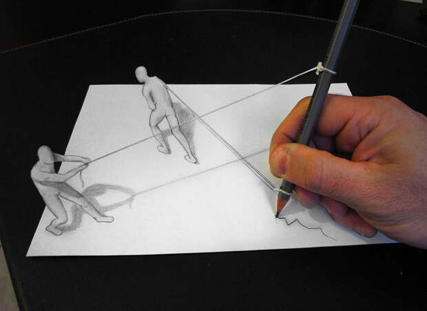 Best and Stunning 3D Pencil Drawings Art Collection by techblogstop 43
