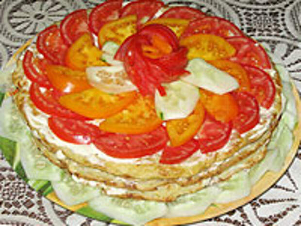 Кабачковый торт