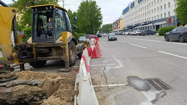 Ремонт водопровода на Социалистическом / Фото: 