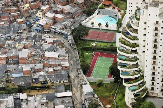 Сан-Пауло, Бразилия бедность, богатство, мир, социальное неравенство