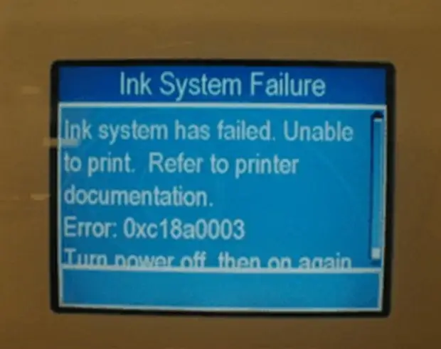 Print unable