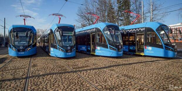 Собянин: В течение пяти лет в Москве обновят парк трамваев / Фото: mos.ru