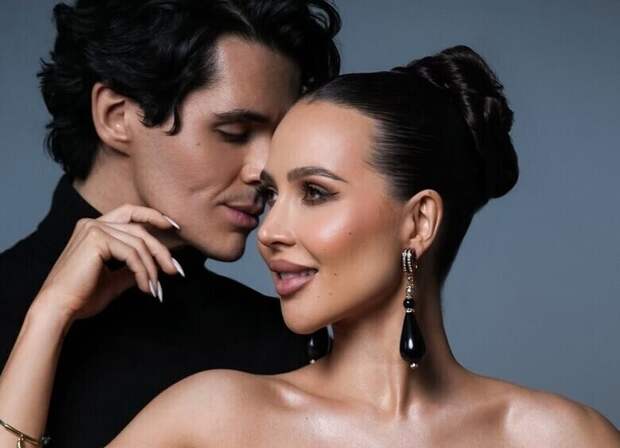 Танцор Сквиччиарини показал глубоко беременную вальсирующую Лерчек