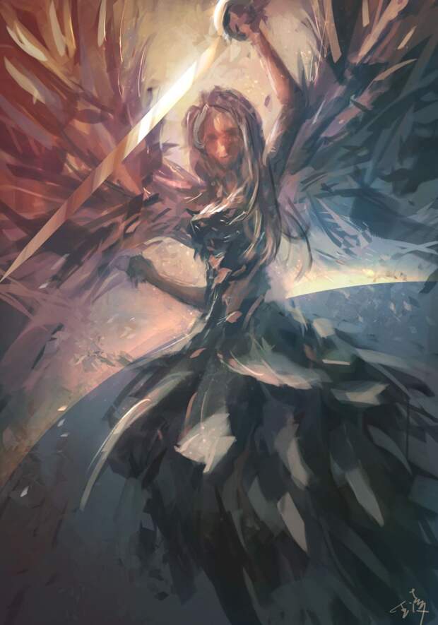 Фэнтези от Wang Ling