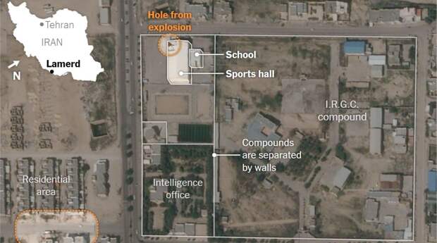 Новая американская баллистическая ракета PrSM попала по спортзалу у школы в