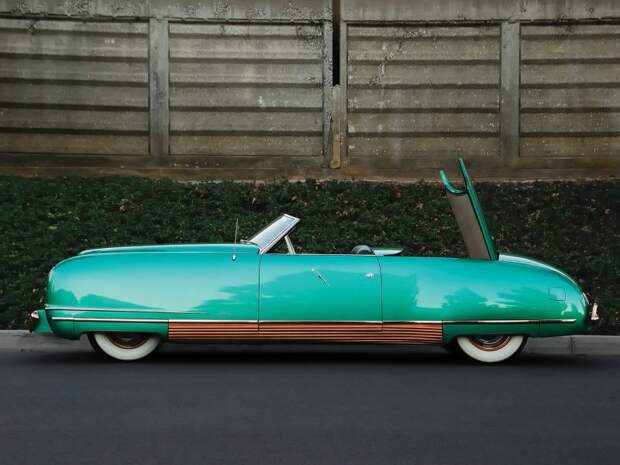 Chrysler Thunderbolt - "The Car of the Future" 1940 года Thunderbolt, chrysler, концепт-кар, олдтаймер
