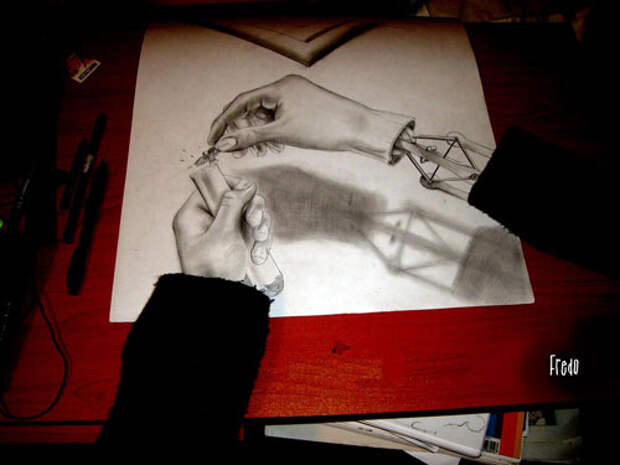 Best and Stunning 3D Pencil Drawings Art Collection by techblogstop 51