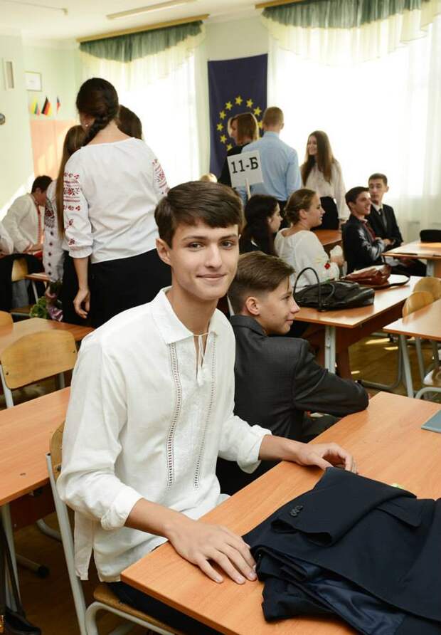 Богдан Мосейчук в выпускном классе