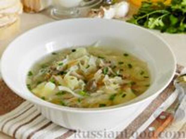 Фото к рецепту: Щи с квашеной капустой